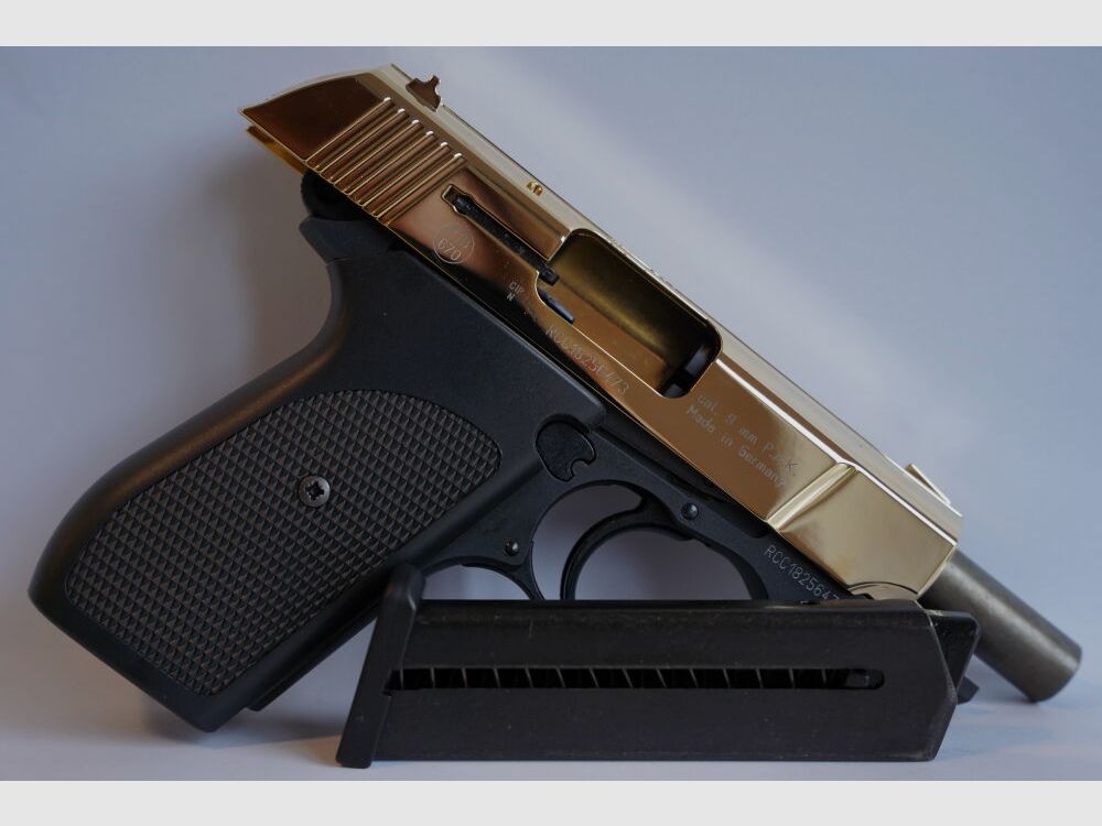 Pistola de fogueo Röhm RG88 Negra/Dorada