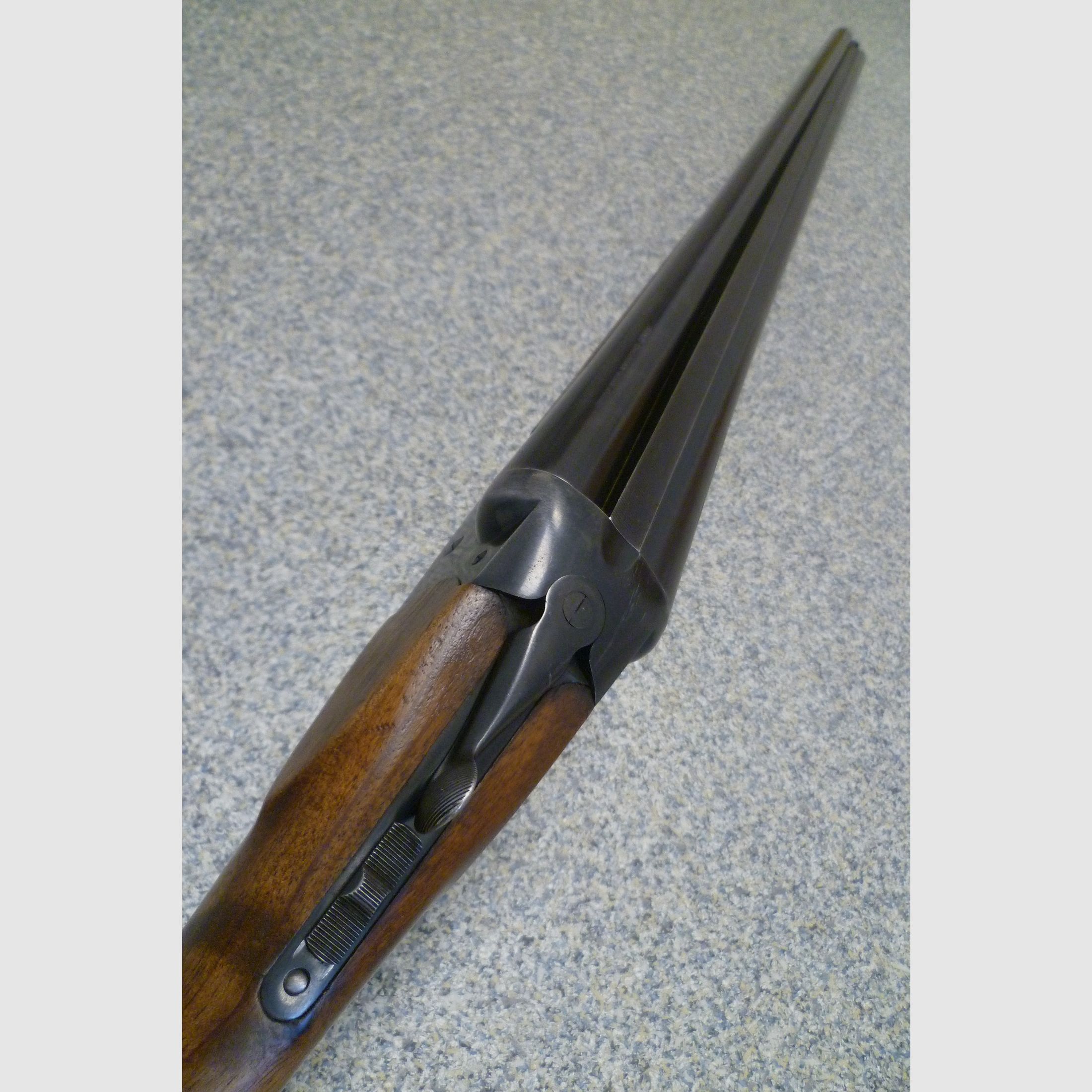 Escopeta doble Thälmann Werke Suhl modelo 125 12/70