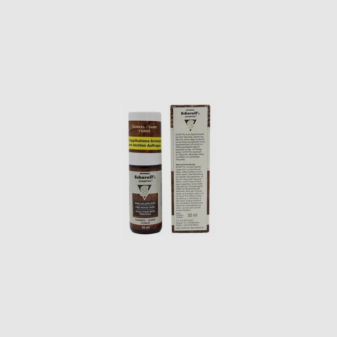 Scherell's Schaftol 50ml Rotbraun 50ml Reinigungszubehör für Waffen