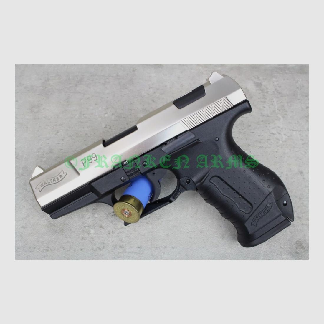 Walther P99 9mm P.A.K. Nikkel