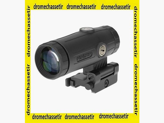 Magnifier Holosun zoom 3x montage basculant pour rail picatinny HM3X
