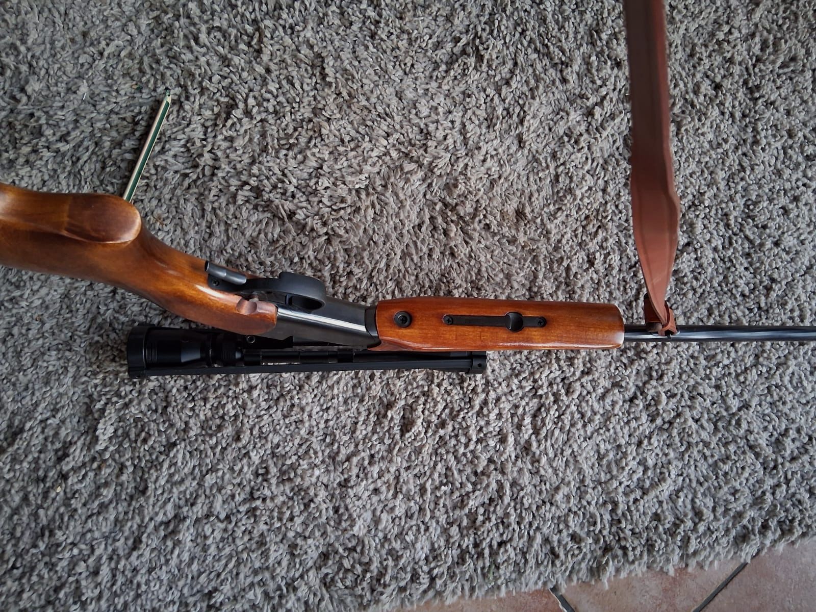 Langwaffe Baikal Kipplaufbüchse 222 Rem. met richtkijker 3-9x40