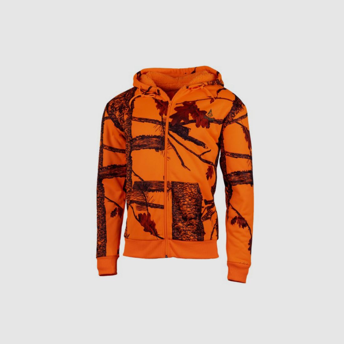 Kapuzensweatshirt Treeland Orange Camouflage, Bild 1 von 4