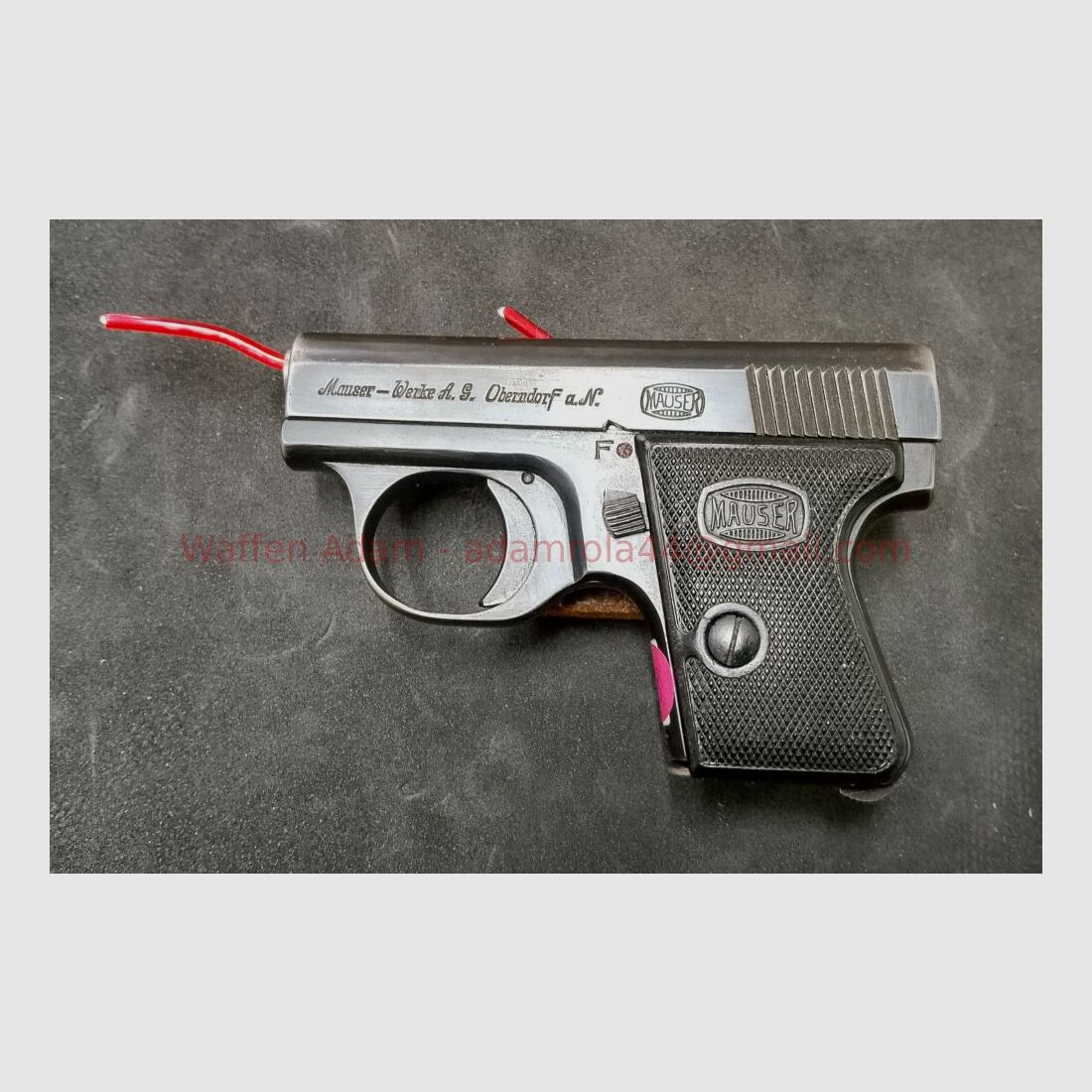 Mauser, Oberndorf a.N. WTP II - Pistola tascabile