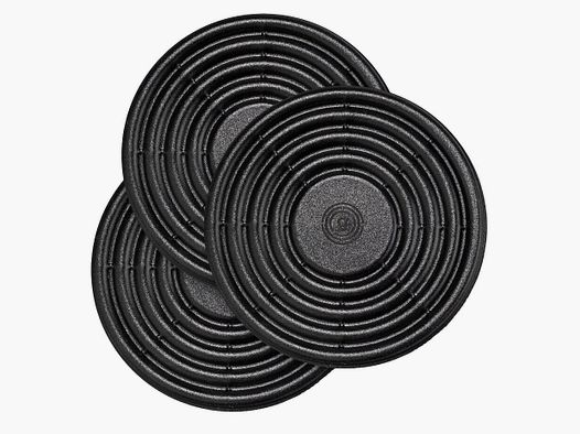 Magnetic MagUp Pad Stack Set for Dishware, 3-Piece Set, Black