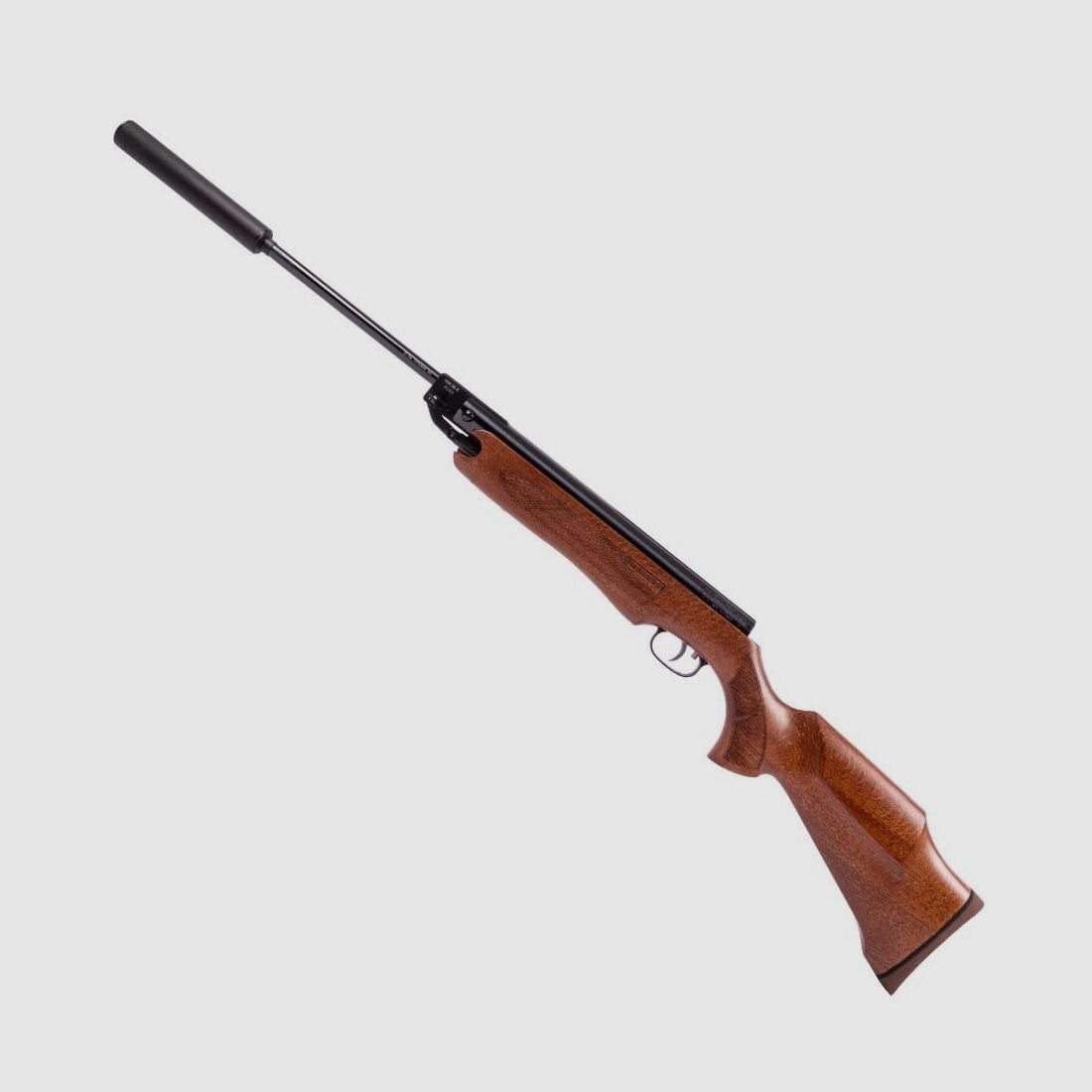 Weihrauch HW 35K air rifle 4.5mm with silencer