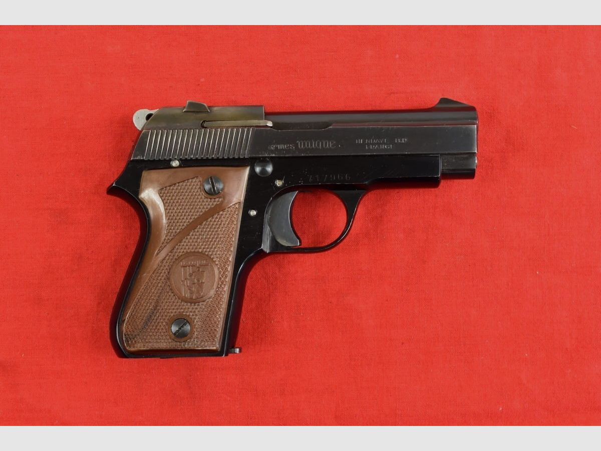 #875 Pistola UNIQUE modelo “L”, fabricación francesa, cal. 7,65 mm, imagen 4 de 18