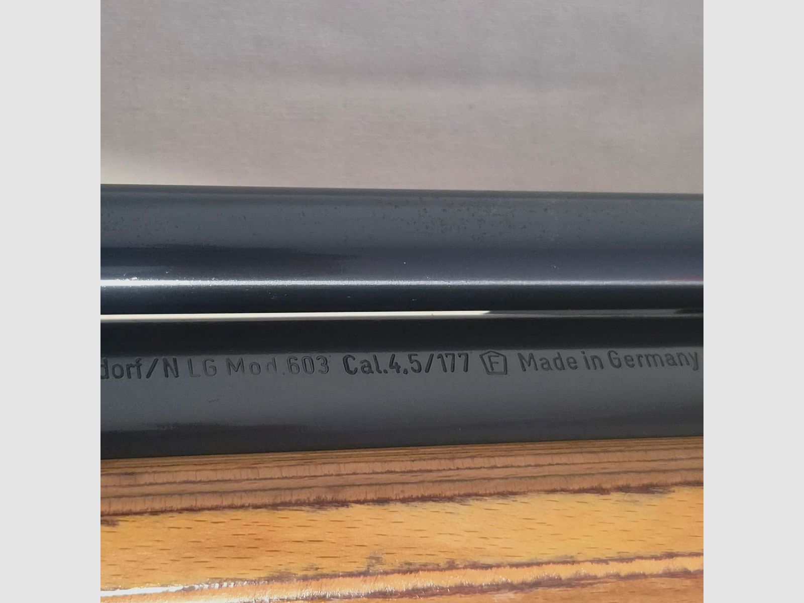 Carabine à air de match Feinwerkbau Modèle 603, Top !!!