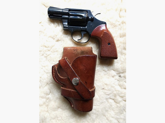 Colt Mod. Detective Kal.38 Spec. einschl. Lederholster