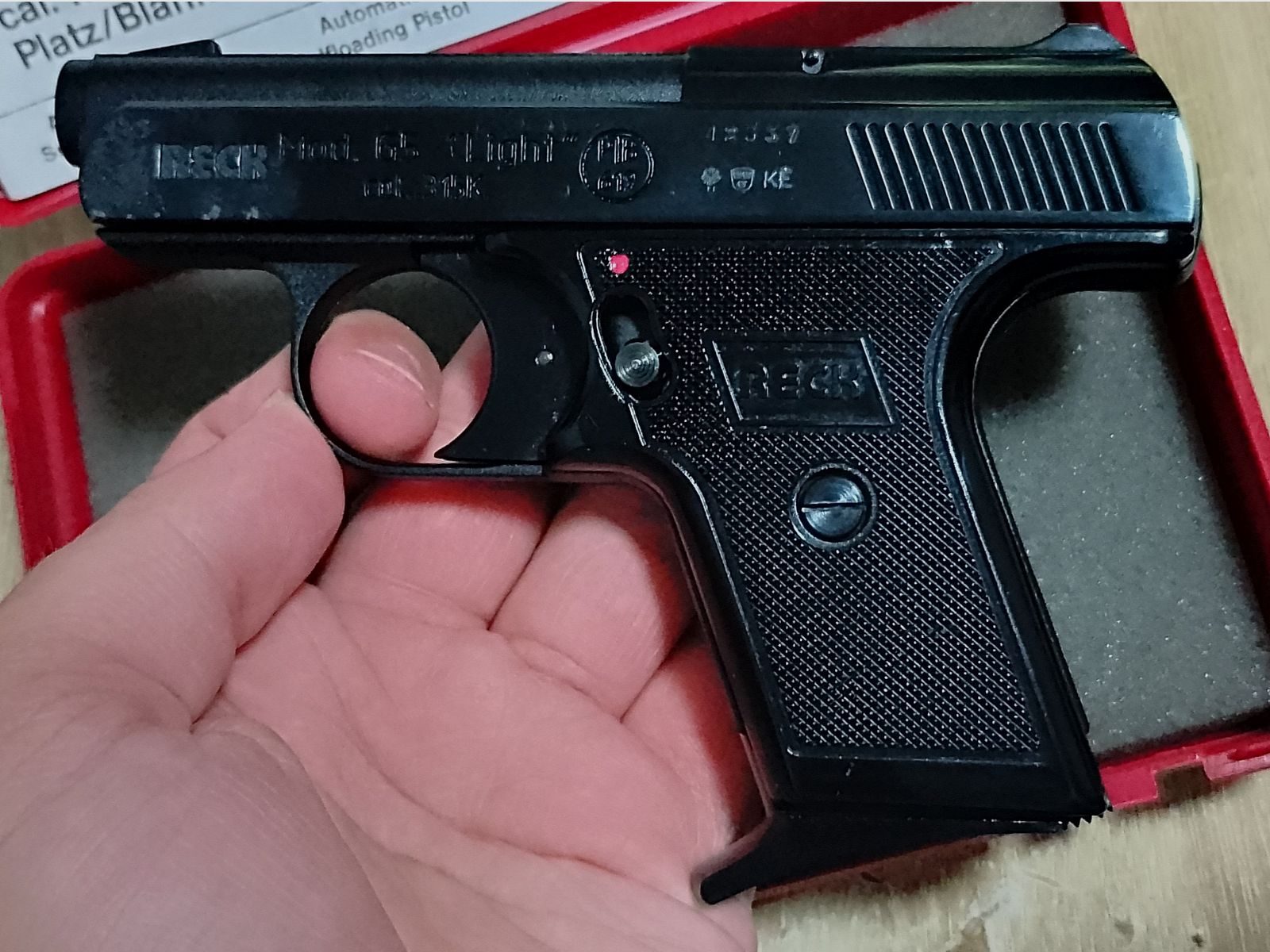 Reck Mod. G 5 "Light" im Kaliber .315 Knall