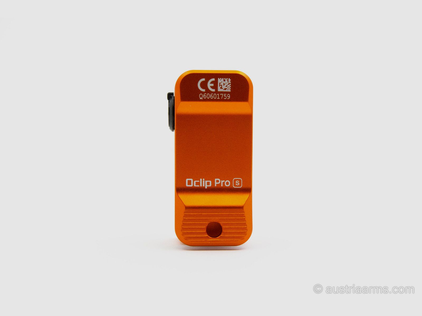 Olight Oclip Pro S, Schwarz/Orange – (UV-, Rot-) Licht, billede 4 af 4