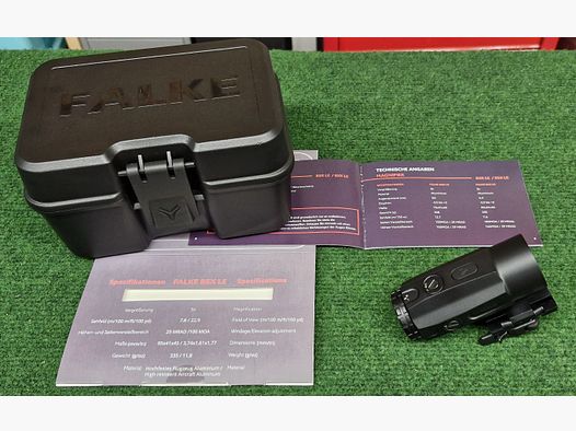 Falke B5X LE Magnifier z montażem Picatinny/Weaver, praktycznie jak nowy