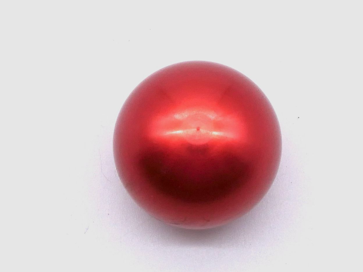 Kammergriffkugel KG-M6-22-A-RO standard 22 mm M6 Gewinde rot eloxiert