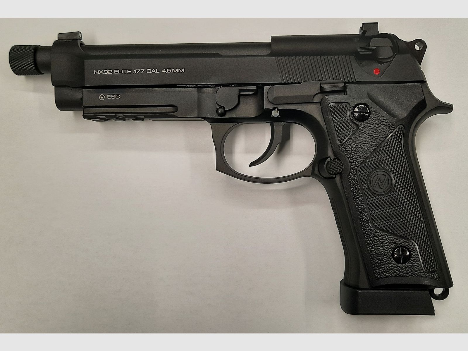 ESC LP NX92 Elite Tactical schwarz 4,5mm BB CO2 Co2-Waffen & Luftdruckwaffen