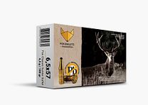 Fox Bullets Classic Hunter 6,5x57 6,5 g / 100 gr bleifreie Munition – 20 Patronen