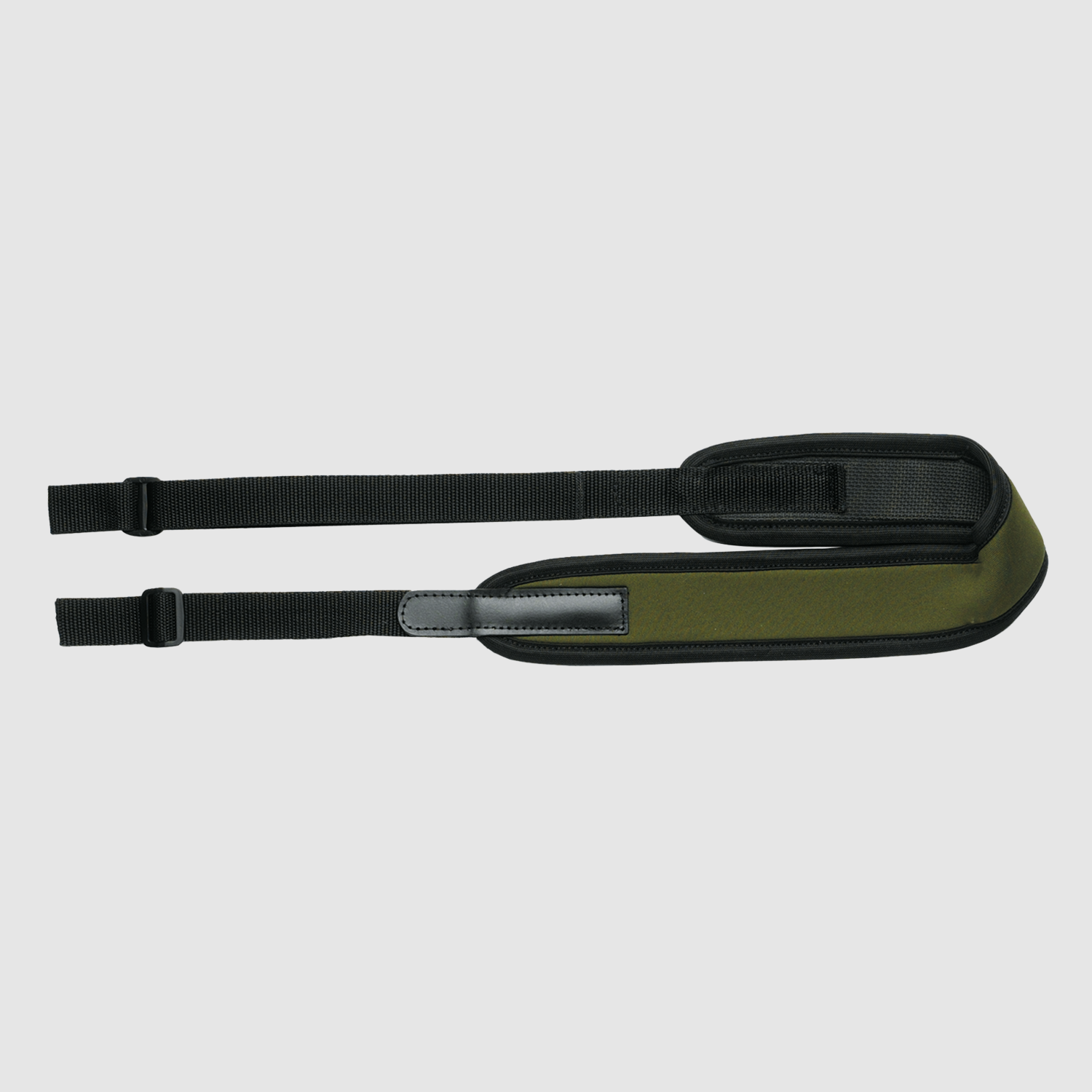 Gewehrriemen für Jagdgewehr Neopren grün, Breite 60 mm