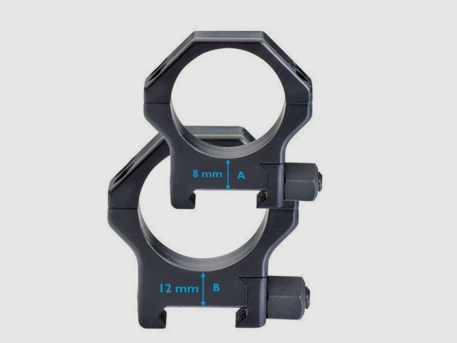Montageringen Contessa Rail 22mm Diameter 36mm H 12mm