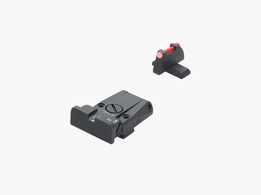 SPR Visierset schwarz/Fiber rot SIG+Springfield