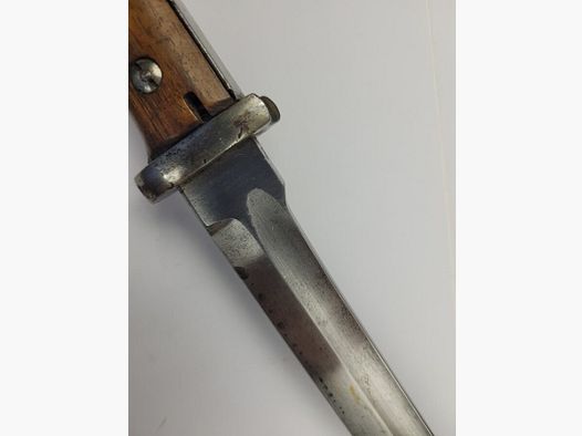 Rare Baïonnette 84/98 2° type – Scie meulée – Gottlieb Hammesfahr- Solingen- Foche – Excellent état