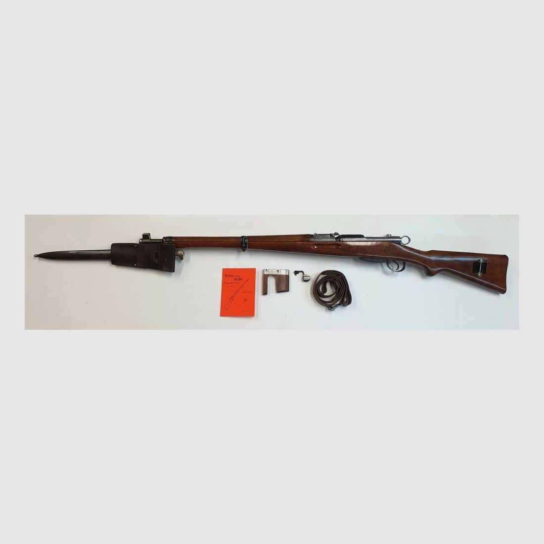 Waffenfabrik Bern Repetierbüchse Schweizer Schmidt Rubin K31 Kaliber 7,5x55swiss nummerngleich und überarbeitet