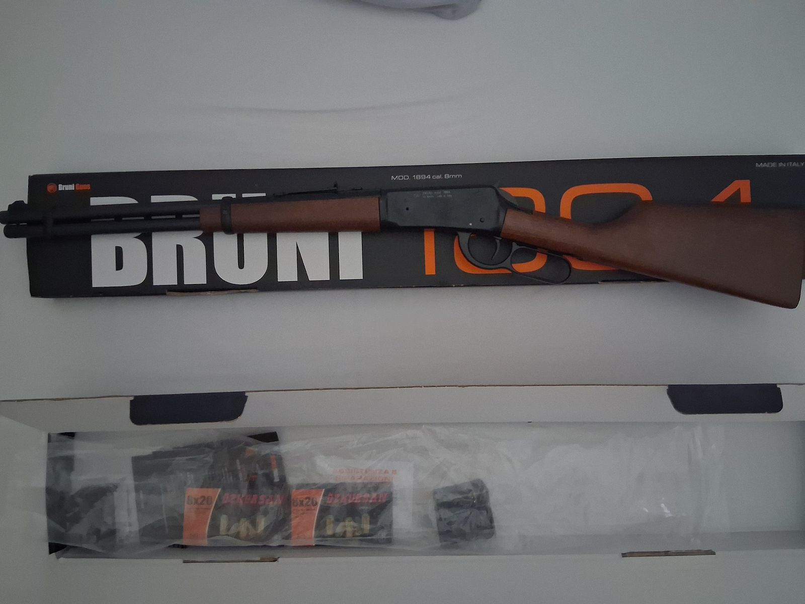 Bruni 1894 8mm Knall. NEU!!!