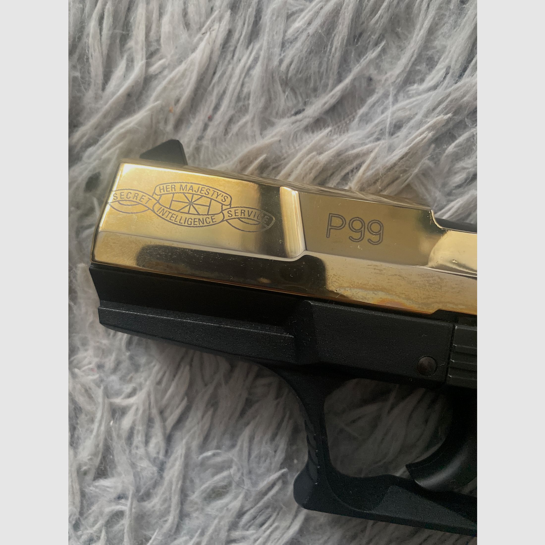 Walther P99 Gold Sonderedition James Bond PTB 637