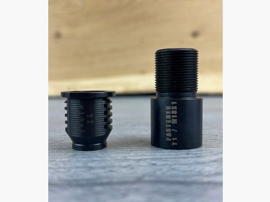 SIW Fastener Kit M15x1 Schnelladapter Set für Stille im Wald Schalldämpfer 44000042