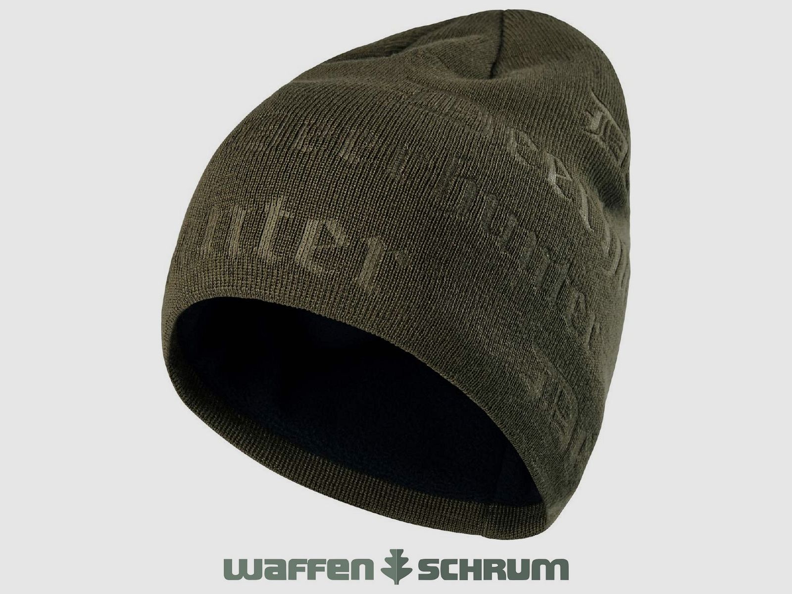 Deerhunter Beanie Embossed Logo Walnut
