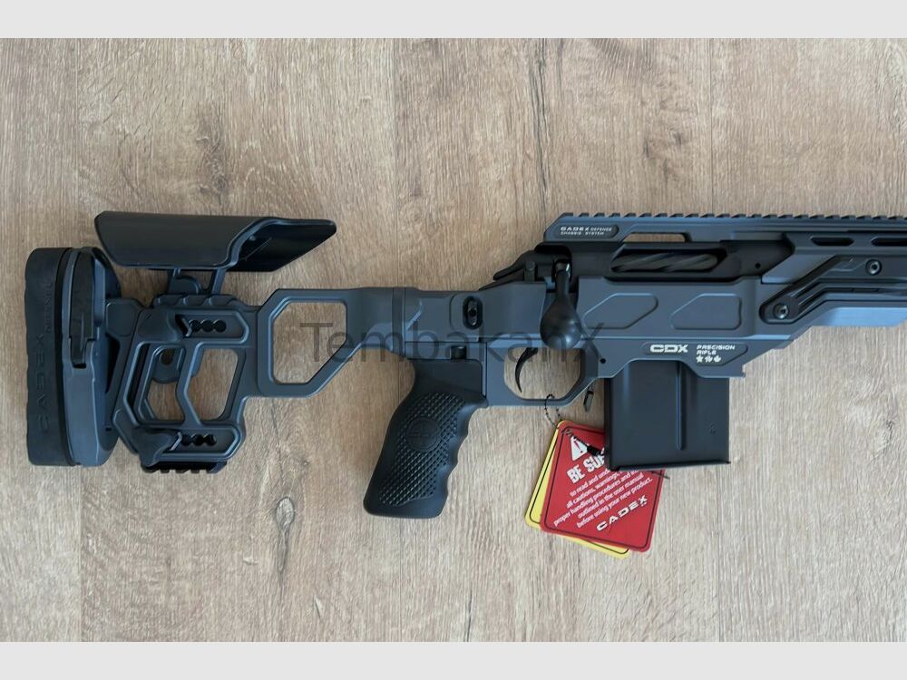 CADEX CDX-R7 CPS (y compris bipied, frein de bouche et picots de sol) .308Win