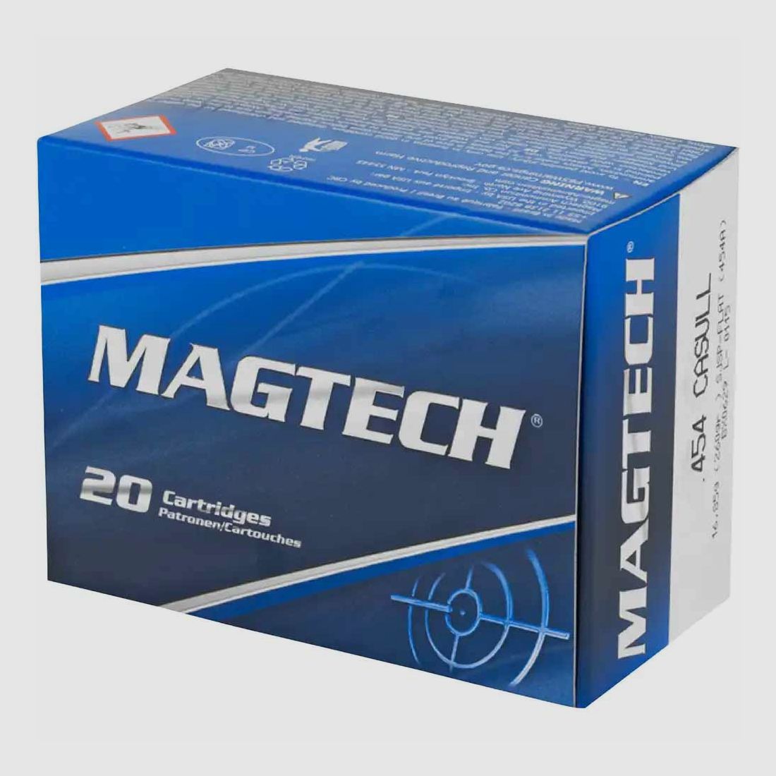 Magtech .454 Casull, SJSP 260grs. 20 Schuss