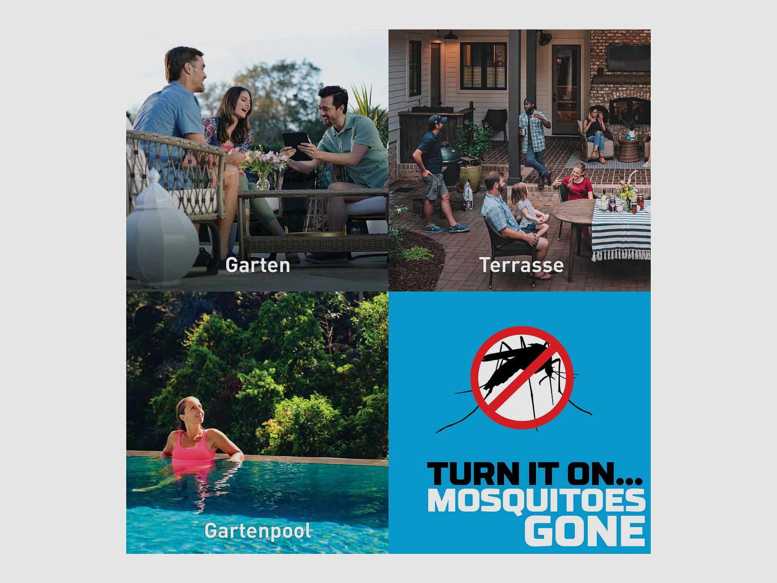 THERMACELL 920208 Mosquito Repellent Tabletop Device HALO Mini Metal Edition