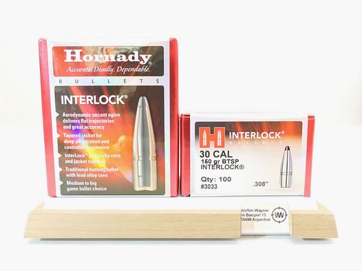 Hornady Pociski BT SP Interlock 150grs .30/.308