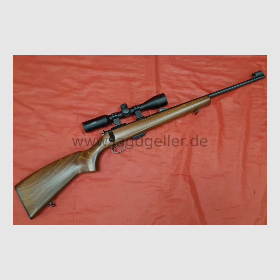 Repeater rifle CZ ZKM 455 Standard. Cal. 17 HMR with 3-9x40 Hawk .17HMR