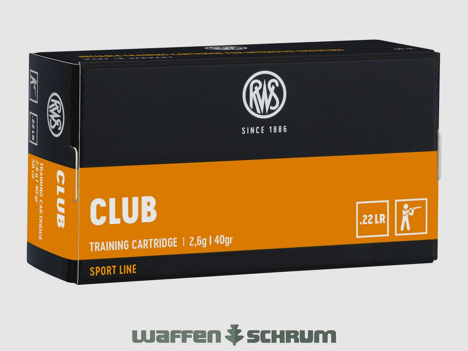RWS Club 2,6g - 40gr .22lr