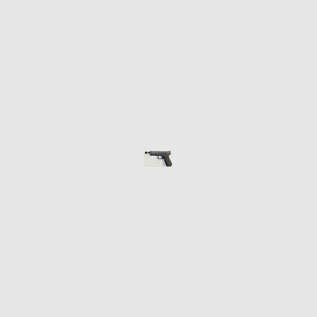 Glock 17 Gen 4 mit Gewindelauf M13,5 links