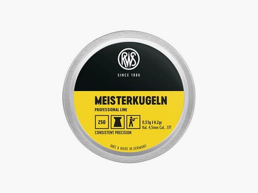 RWS Meisterkugel - Cal. 4.5mm; 25000 shots