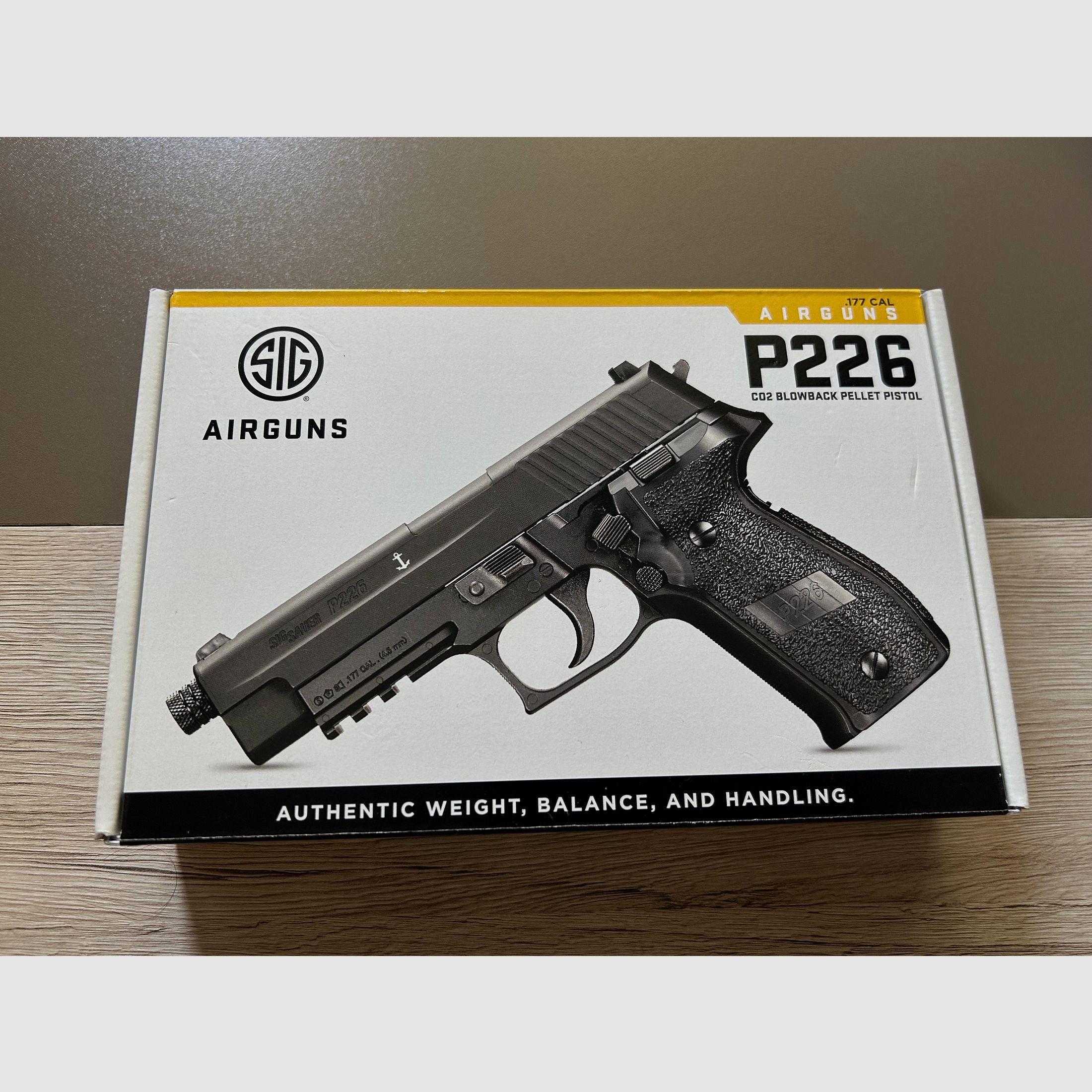 Sig Sauer P226 CO2 Pistole 4,5mm Diabolo BlowBack