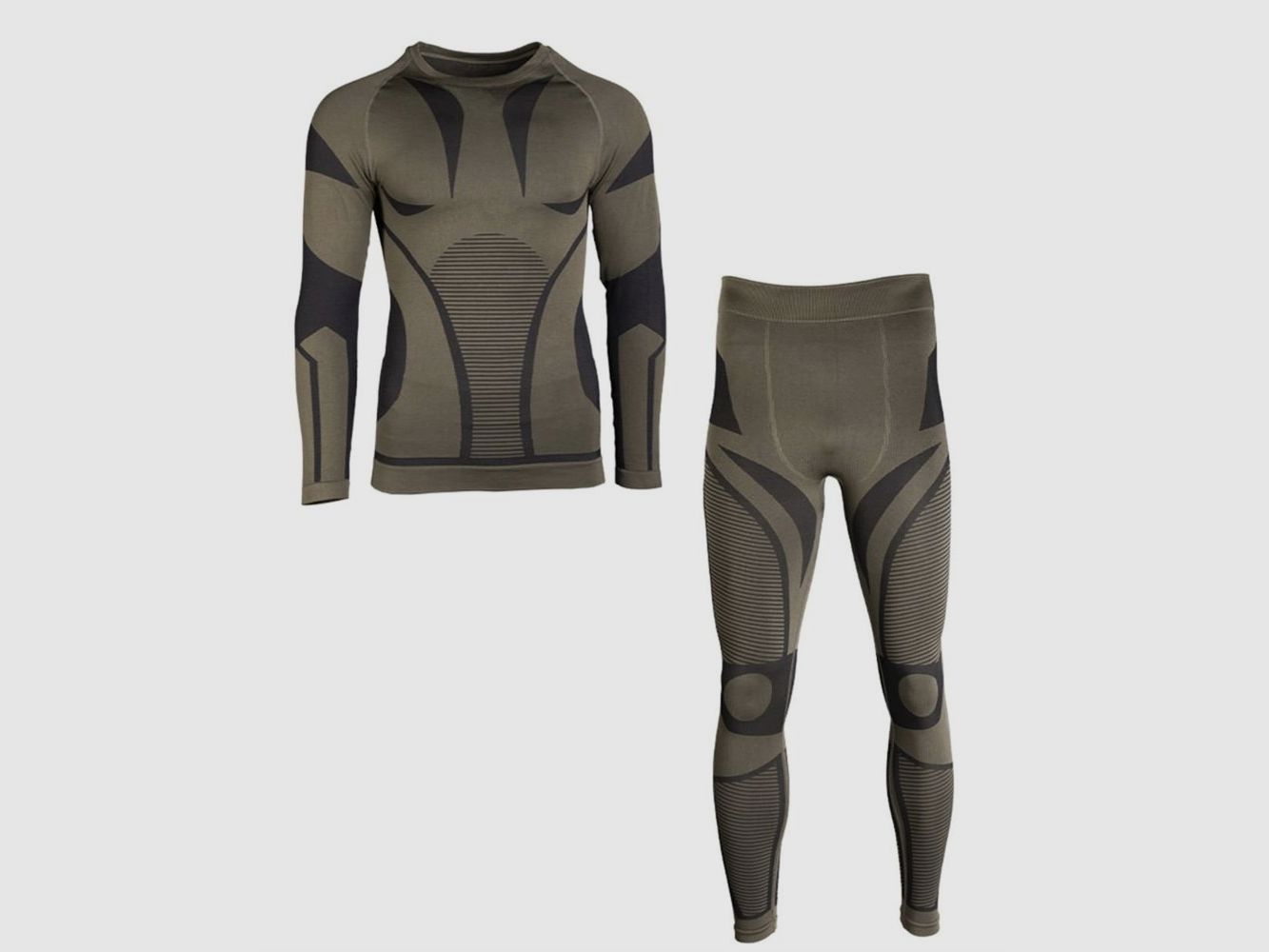 Performance Funktionsunterwäsche Set Oliv 2XL/3XL