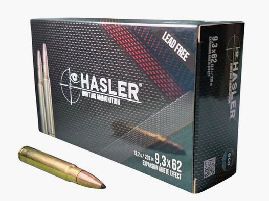 Hasler HASLER Ariete 9,3x62 13,2g, 230gr, bleifrei, 20 St.