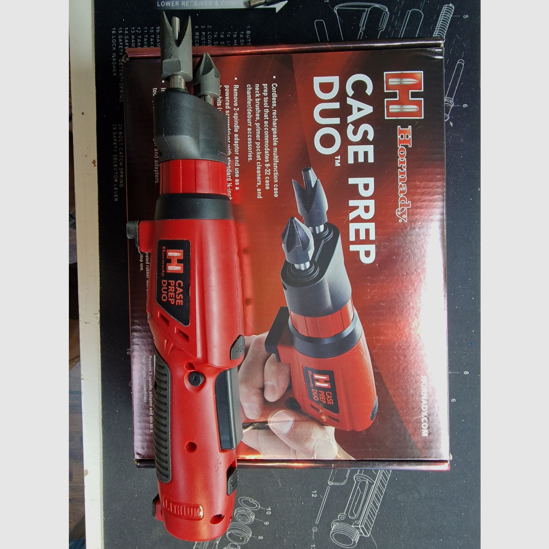 Lyman Case Trim Express & Hornady Case Prep Duo - Strumento multifunzione per la lavorazione delle cartucce - Come nuovo e poco utilizzato!