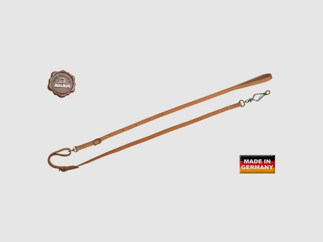 AKAH Umhängeleine aus Fahlleder