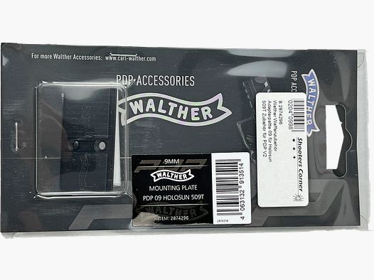 Walther Adapterplatte 09 für Holosun 509T PDP V2
