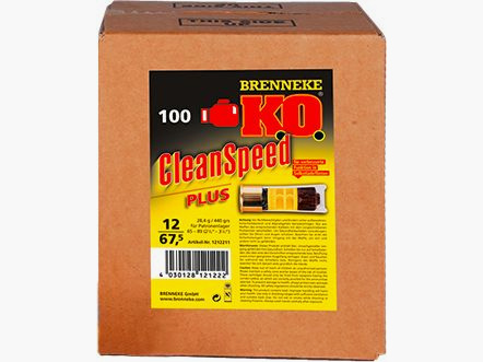 5x100 Stück Brenneke K.O. CleanSpeed Plus gelb 28,4g