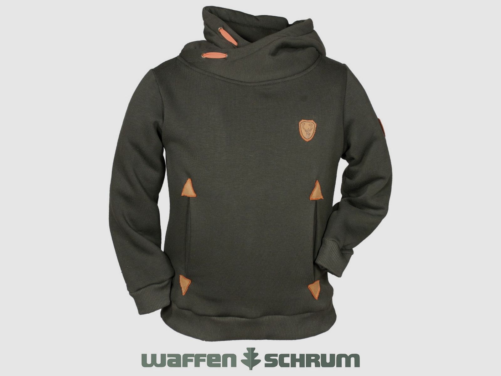 Hubertus Kinder Hoody Outdoor Oliv
