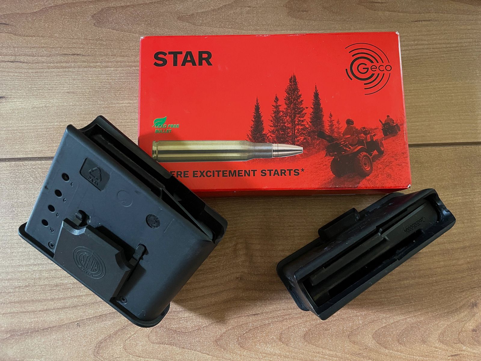 Steyr Mannlicher CL II 3006, warmtebeeld, geluiddemper 