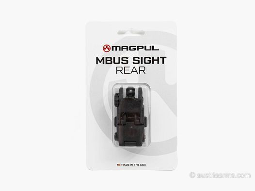 Magpul MBUS Sight Rear Gen 2, Schwarz