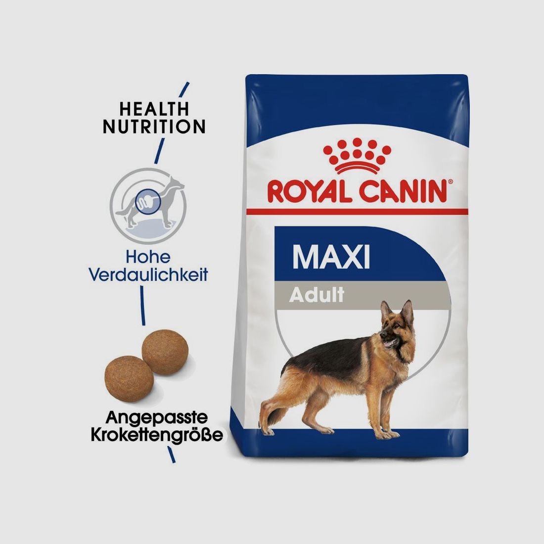ROYAL CANIN Große Hunde Trockenfutter Maxi Adult