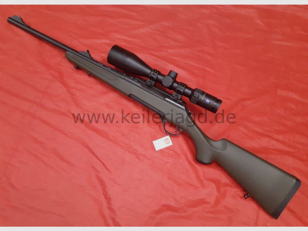 Haenel Jaeger 10 Oliv Kal. 30-06 mit Zeiss Conquest V4 3-12x56 LP 60