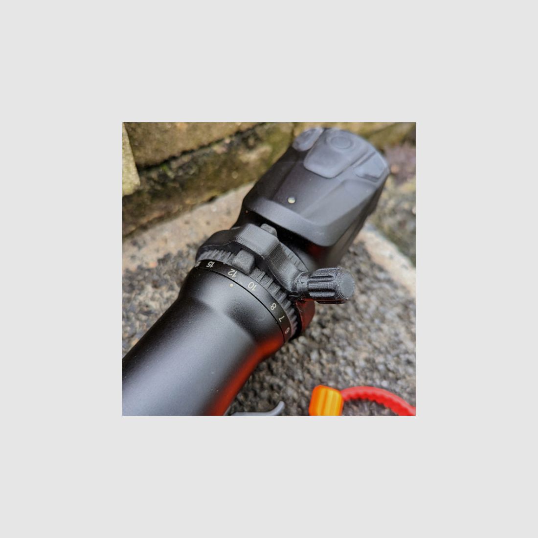 Per Swarovski dS: leva di regolazione rapida per impostazione della magnificazione