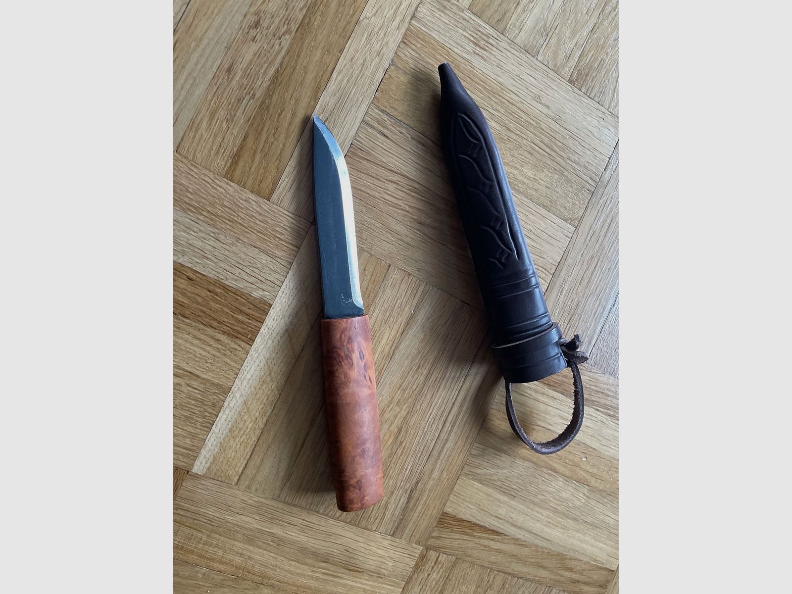 Helle Viking 96 Neuf, acier au carbone
